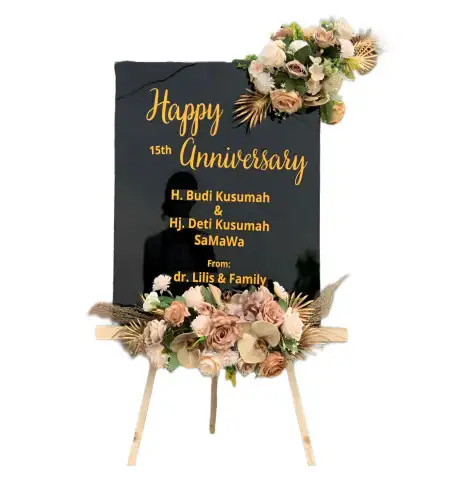 Papan Bunga Akrilik Batang Alai Selatan