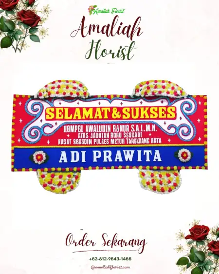 Papan Bunga Ucapan Selamat Batang Alai Selatan