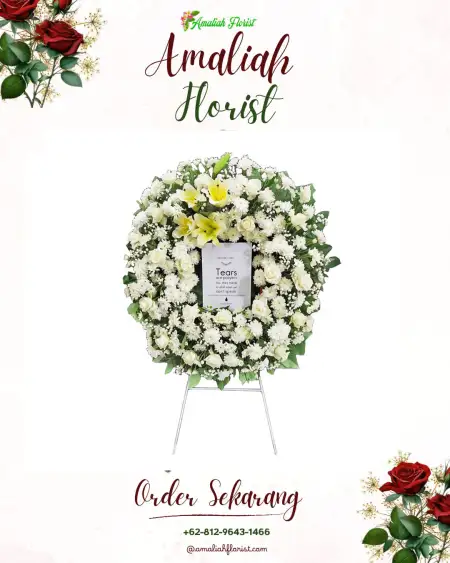 Krans Bunga Duka Batang Alai Selatan